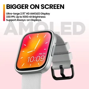 2023 World PremiereNew Zeblaze GTS 3 Plus 2.15 inch Ultra-large 415*505pixels HD AMOLED 24H Heart Rate SpO2 Hifi bluetooth Phone Call BT5.2 Smart Watch
