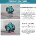 MUSTOOL 4D 16 Line Laser Level 4-color Laser Instrument With Magnet Wall Level Portable Provincial Support Cross Laser Instrument