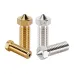 KINGROON E3D Volcano Hard Steel Nozzle Brass M6 Thread 3D Printer Hotend Volcano Nozzle