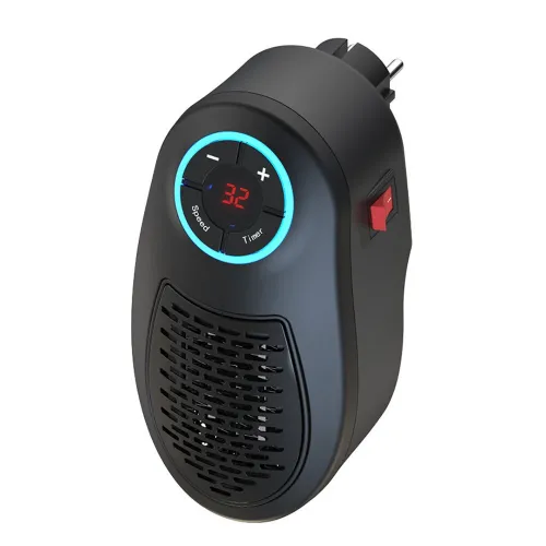 Tevorex Desktop PTC Ceramic Heater with Remote Control Portable Fast-Heating Space Heater for Home & Office