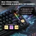 Gamakay TK75HE V2 Hall Effect Tri-mode Magnetic Keyboard 8K Polling Rate 0.005mm RT Accuracy TOP Structure 75% US / DE ISO Layout DIY Customization Wireless Mechanical Gaming