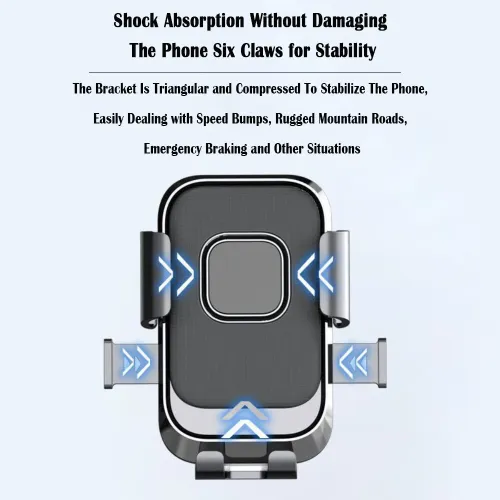 XANEAnti-Shock Bicycle Phone Mount 360 Rotation Quick Release Shockproof GPNavigation Bike Holder for 4.7-7.2 inch Phones MTB Bike Road Bike