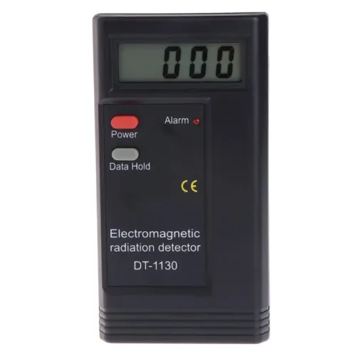 50JC Geiger Counter Nuclear Radiation Tester LCD Display 50MHz-2000MHz Battery Powered Personal Dosimeter EMF Meter 132x69x29mm