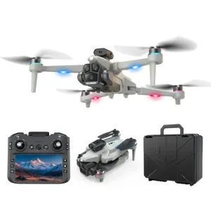 XKJ K6 MAX H2 WiFi FPV with 4.5inch LCD Screen Controller HD Dual Camera Servo Gimbal 360 Obstacle Avoidance Brushless Foldable RC Drone Quadcopter RTF