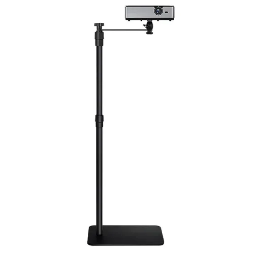 128CM Floor Projector Support Stand Metal Holder Multi-angle Adjustable Projector Bracket for Projector Film Video