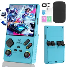 No CardV40MAX Open Source Handheld Game Console RK3326 4-Inch IPS HD 45 Emulators for PSP GBA Arcade 3800mAh 10H Playtime Retro Portable Gaming Console