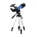UDirect AOMEKIAO2002 400/70mm Refractor Adult Astronomical Telescope with Phone Adapter Adjustable Tripod and Finder for Beginners and Amateurs to Observe the Moon AO2002