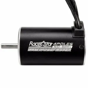 Racerstar 3660 Motor Brushless Waterproof Sensorless 1/8 1/10 RC Car Part 3800/3300/2600KV