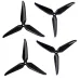 2 Pairs/ 4 Pairs/ 8 Pairs GEMFAN 7140 7.1 Inch 3-blade Glass Fiber Nylon Propeller for RC FPV Racing Drone