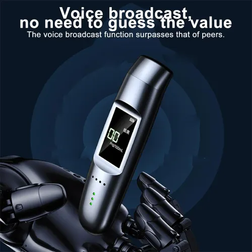 Portable High Precision Alcohol Breathalyzer for Accurate DUI Testing Innovative Driving Safety Gadget