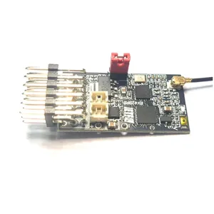 RX42BRB Multi-protocol 6CH Mini Compatible RC Receiver with Dual Brushed 7.5A ESC for Flysky Wfly Microzone Radio Transmitter