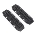 2PCS Upgraded Escape Board Anti-Skid Plate Decoration Simulaton RC Car Parts for 1/10 SCX10 TRX4 TRX6 Rock Crawler Off-Road Climbing Truck Vehicles Models Accessories