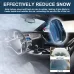 Rayhong Car Windshield Snow Removal Instrument Tool Solar/USB Power Car Window Glass Anti-Ice Snow Remove 5-12V Winter Deicing Device Molecular Interference Snow Remove Car Defroster