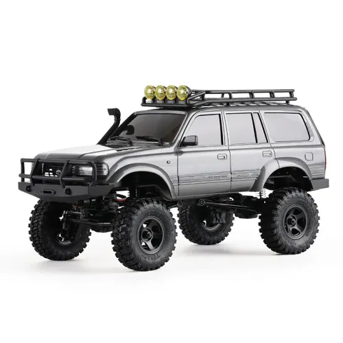 FMS FCX18 RTR 1/18 2.4G 4WD RC Car for TOYOTA Land Cruiser LC80 Rock Crawler Off-road Climbing Vehicle LED Lights Two Speed Models