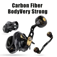 1pc 16kg Drag Power Baitcasting Reel Left/Right Hand Fishing Reel 6.5:1 High-Speed Gear With Replacement Handle Carbon Fibre Shooting Fishing Reel