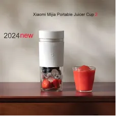 XIAOMI MIJIA Portable Juicer Cup 2 With 300ml Capacity Wireless Electric Juice Cup Mini Smoothie Blender Fresh Juice Making Machine