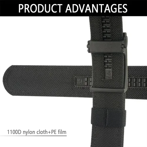TUSH120cm Thick Tactical Belt for Men Automatic Buckle Military Police Duty Belt Tight Nylon Work Tool Belt Casual Waistband