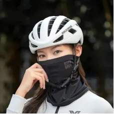 ROCKBROWinter Mask Balaclava Warm Cycling Scarf Breathable Windproof Face Fleece High Elasticity Fleece Bike Protective Gear for Riding