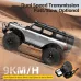 Wltoys 184023 RTR 1/18 2.4G 4WD RC Car Rock Crawler Off-Road Climbing Truck Full Proportional Remote Control LED Light Portal Axle Mechanical Gear Shifting Two Speed Metal Wheel Hub Vehicles Models Toys