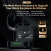 KZ AN01 bluetooth Module HiFi Gaming Earhooks Active Noise Cancellation Bilateral 4-Mic Call Noise Reduction LDAC HD Audio 40H Playback Low Gaming Latency Wireless Audio Receiver for KZ Earphone