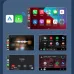 LAESD Wireless CarPlay Adapter Plug and Play Connection Stable WiFi Bluetooth 5.0 Sync Phone Voice Control CarPlay Android Auto