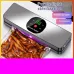 Comfook Portable Cordless Vacuum Sealer With UV Sterilization 26cm Sealing Dry/Moist Modes Touchscreen USB Rechargeable Food Vacuum Sealer Food Preserver