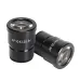2Pcs HAYEAR Microscope Lens 10X Magnification 20/22mm Field View Laboratory Stereo Microscope Lens 30mm Interface High Eye Point Wide Angle Eyepiece Microscope Fittings