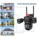 Q840 20MP 10X Optical Zoom Four Screens WiFi IP Camera Wireless Outdoor Five Lens PTZ Full Color Night Vision Auto Tracking Two-way Audio Waterproof CCTV Camera