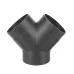 75mm Heater Pipe Duct Warm Air Outlet Y Branch Hose Clip Accessories For Parking Diesel Heater