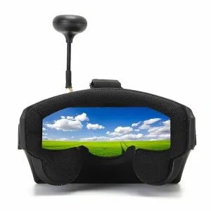 Eachine EV800 5 Inches 800x480 5.8GHz FPV Goggles 40CH Raceband Auto-Searching Build In Battery