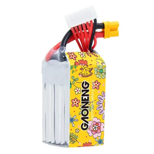 GAONENG GNB HV 22.8V 550mAh 6S 120C LiPo Battery XT30 / XT60 Plug for Cinelog25 2.5Inch FPV Racing Drones