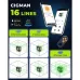 EU US Direct CIGMAN CM-S04 16 Lines Green Beam Laser Level 4x360 Self Leveling LCD Display 30m Range Rechargeable Battery IP54 Outdoor Pulse Mode Tool