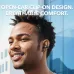 Soundcore C40i Clips-on Earbuds Wireless bluetooth 5.4 Earphone Flexible Joint Design Racetrack Dynamic Drivers 3D Surround Sound AI-Enhanced Clear Calls 21H Playback Headphones