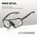 SCVCN Photochromic Cycling Glasses for Men Women UV400 Outdoor Sports Running Driving Sunglasses Road Bicycle Goggles