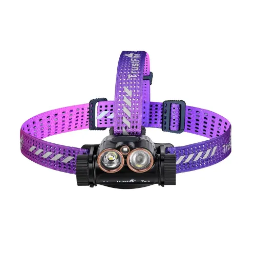 Trustfire H72000 Lumen Red White 4000K CRI95 Head LEHeadlamp Work Light USB Rechargeable with Spotlight Floodlight LEHeadlight