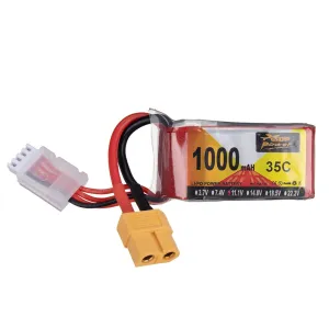 ZOP Power 11.1V 1000mAh 35C 3S LiPo Battery XT60 Plug for RC Drone