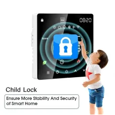 K6H Tuya WiFi Smart Thermostat Electric Floor Heating TRV Water Gas Boiler with LED Touch Control Temperature Voice Remote Controller with Alexa Google Home