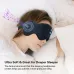 KALOASoft Cotton Bluetooth V5.3 HiFi Music Sleeping Eye Mask Type-USB Charging Headband Shade Eye Mask for Travel Night Sleeping