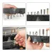 Woodworking Milling Cutter Holder Anodized 1/4 Inch Slots 7 Magnetic Suction Holes Tool Organizer Wrench Slot