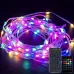 16.4ft /32.8ft /65.6ft iDeal LED Colorful USB LED Decorative String Lights with App Control Bluetooth Remote IP66 Waterproof for Holiday Room Decoration