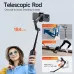 TOKQI M05 Handheld Gimbal 3-Axis Mobile Phone Stabilizer Built-in Telescopic Rod with Wireless Remote for Phones Shooting Vlog