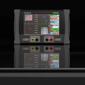 MAKLE TDVI8100 Intelligent Dual-Channel VI Curve Tester LCR Meter Quick Fault Diagnosis 5-21000Hz with Power Adapter
