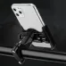 XANE50-95mm Aluminum Alloy Bicycle Phone Holder 360 Rotatable Adjustable Extremely Firm Grip Mobile Handlebar Bracket for MTB Motorcycle Electric Vehicle