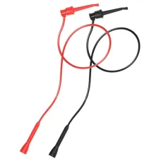 Universal Multimeter Test Hooks with 2mm Direct Plug Digit Meter Probe Hook Design Ideal for Electrical and Electronic Testing Applications Secure Connection and Increased Safety
