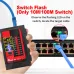 TOOLTOP ET605 LAN Network QC Cable Port Tester Pairing Check Switch Flash POE Withstand 60V Telephone Network Cable Line Finder