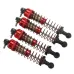 4PCS SG 1604 1/16 RC Car Upgraded Hudraulic Shock Absorber Damper 1604-BZ02 Vehicles Model Spare Parts