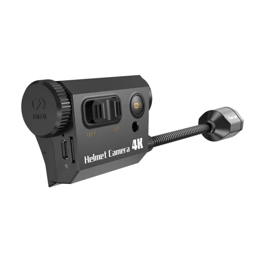 RunCam Helmet Action Cam 4K & 1080P 60fps, FPV Compatible for Motorcycle Racing & Drone Use