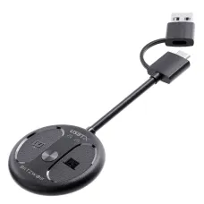 BlitzWolf BW-LE524 USB Audio Transmitter Adapter bluetooth V5.4 Adapter 50m Range Dual Connection Low Latency Mini Portable Type-C USB Transmitter Adapter for TV PC