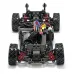 HNR H9804 1/10 2.4G 4WD 90km/h 3S Brushless Rally RC Car for FOXHOUND Metal Chassis On-Road Racing Electirc RV Vehicles Models Toys Hobbywing Power Three Diffs