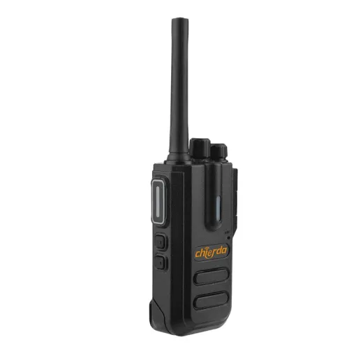 Chierda CD106 Professional Walkie Talkie 4000/5200mAh Long Battery Life Wireless Copy Type-C Charging Long Range Portable Two-way Radio with Flashlight